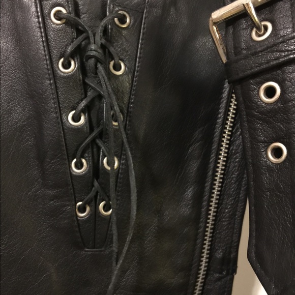 Leather Motorcycle Chaps - Picture 6 of 14